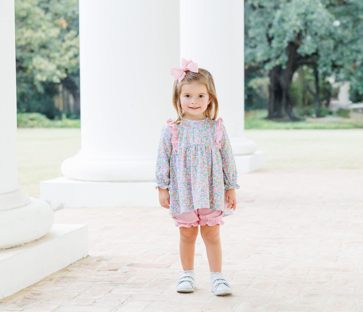 Autumn Blooms Bloomer Set - Born Children's Boutique