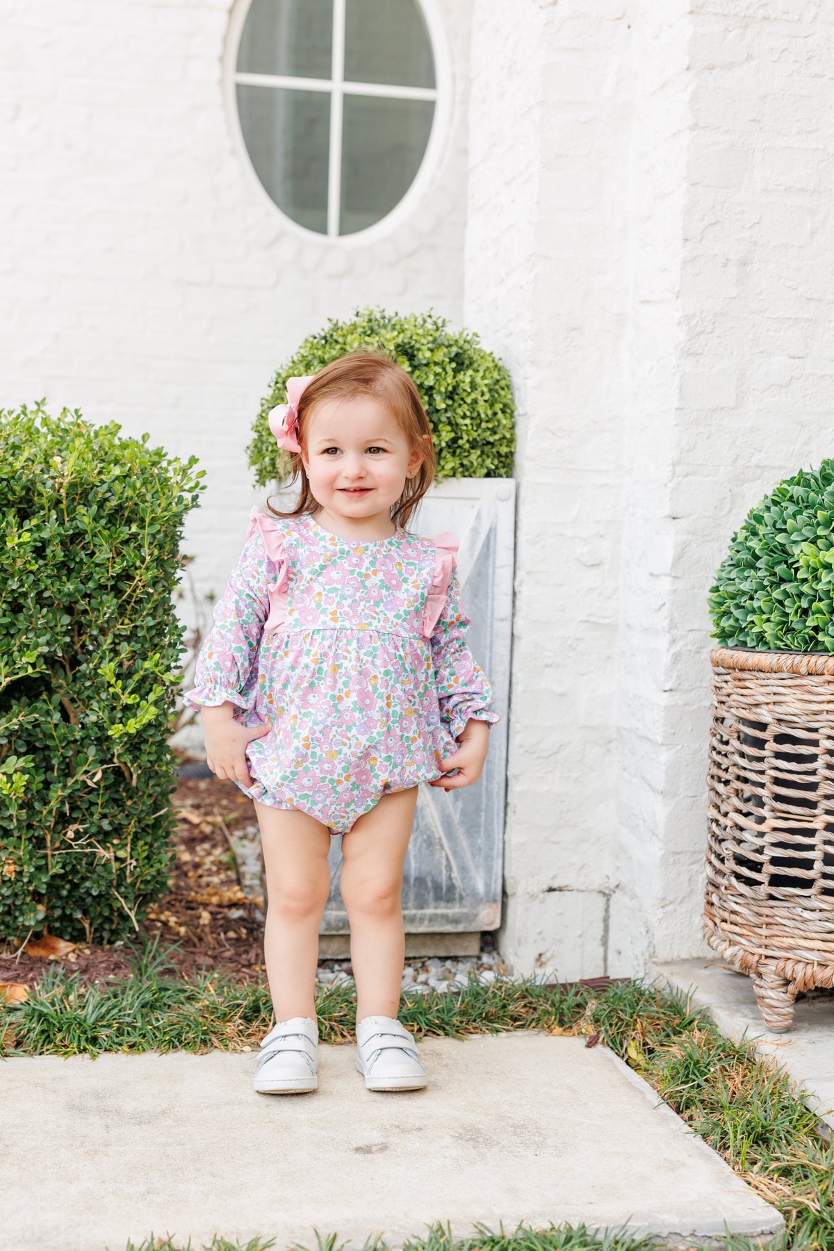 Autumn Blooms Bubble - Born Childrens Boutique