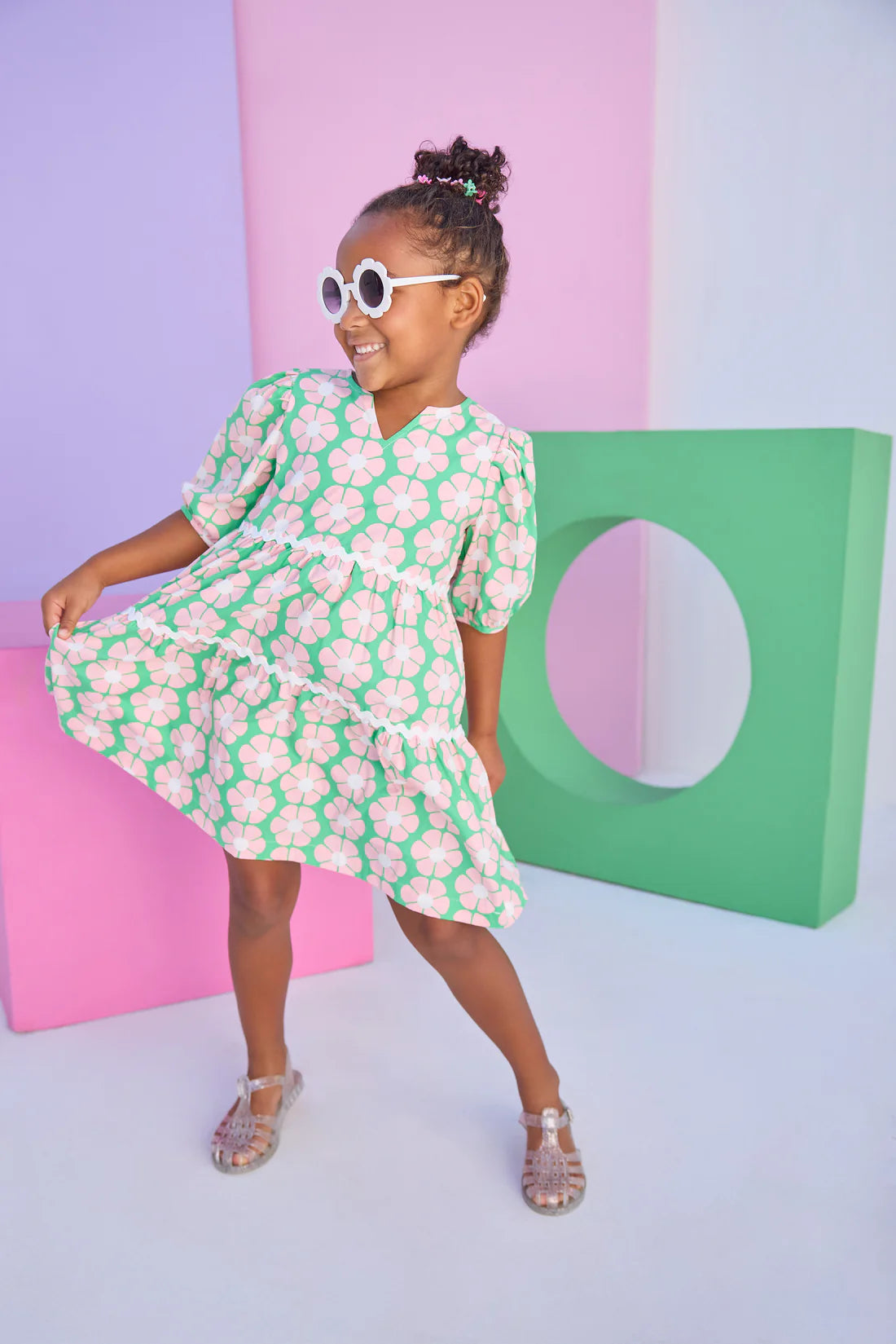 Madaket Dress - Pimlico Punch - Born Childrens Boutique