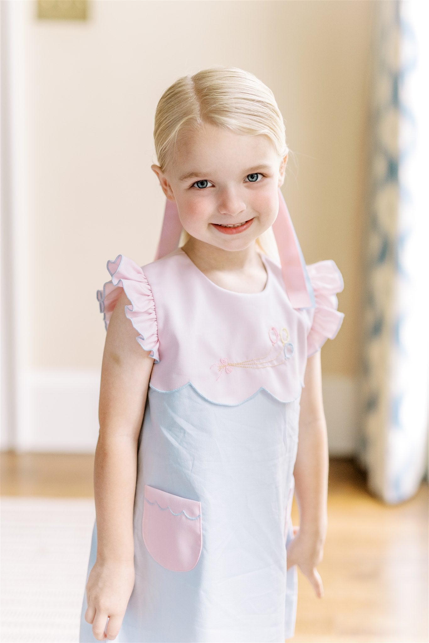 Pre-Order Balloons Dress - Born Childrens Boutique