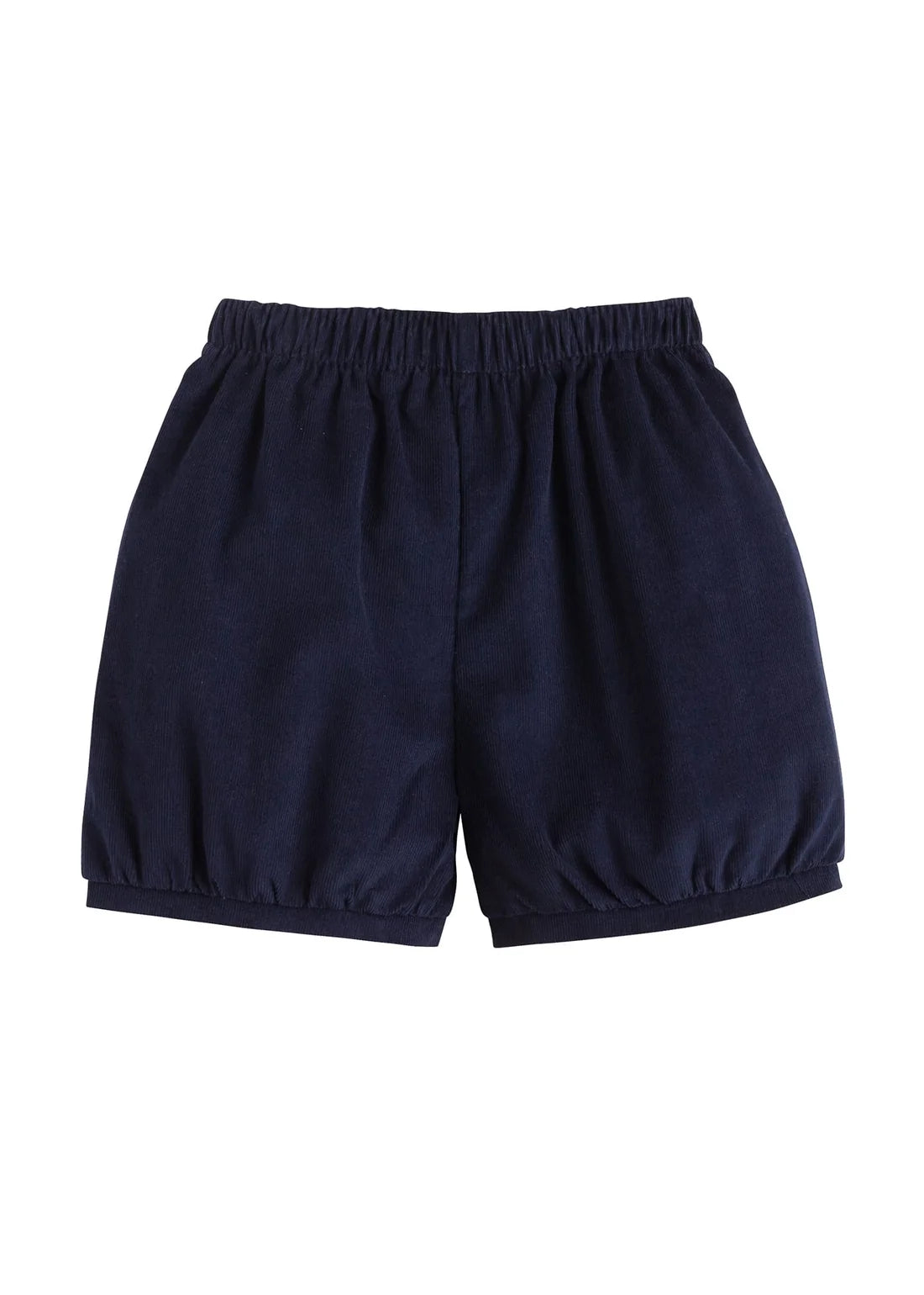 Banded Short - Navy Corduroy - Born Childrens Boutique