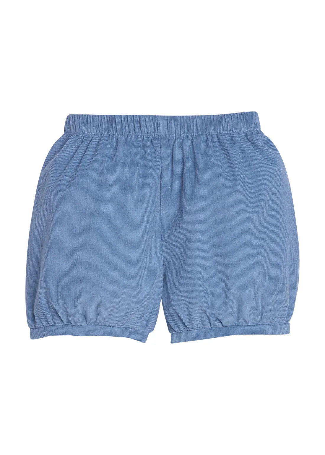 Banded Short - Stormy Blue Corduroy - Born Childrens Boutique