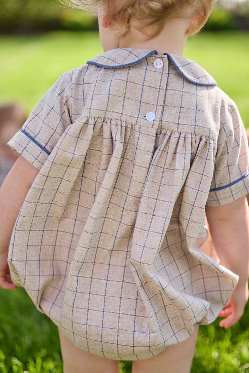 Barrington Bubble - Durham Windowpane - Born Childrens Boutique