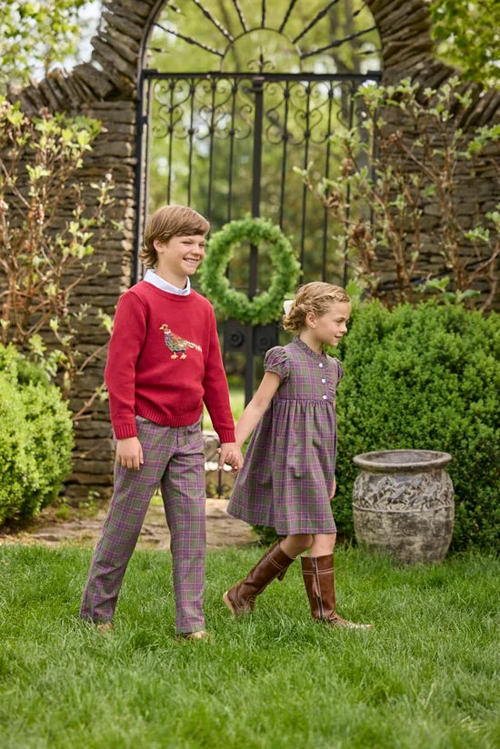 Birdie Dress - Thornhill Plaid - Born Children's Boutique