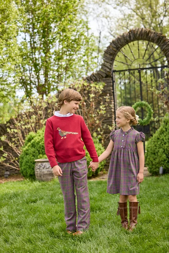 Birdie Dress - Thornhill Plaid - Born Children's Boutique