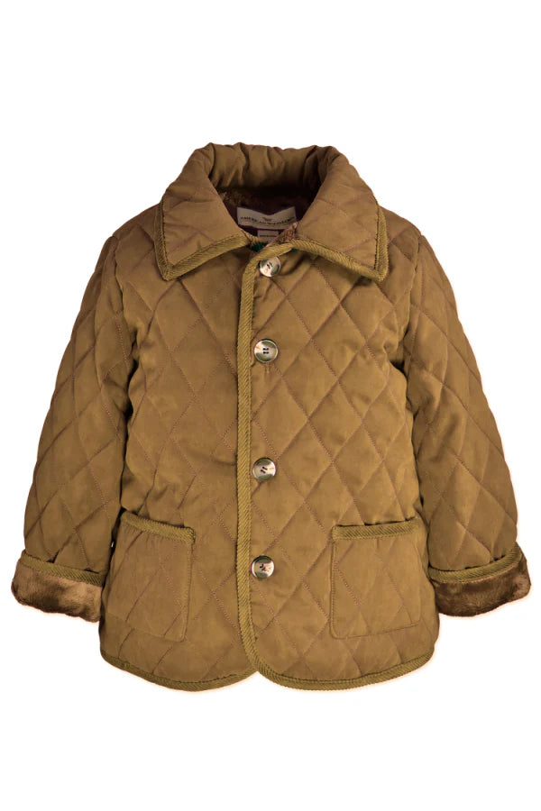 Widgeon Barn Jacket Caramel - Born Childrens Boutique