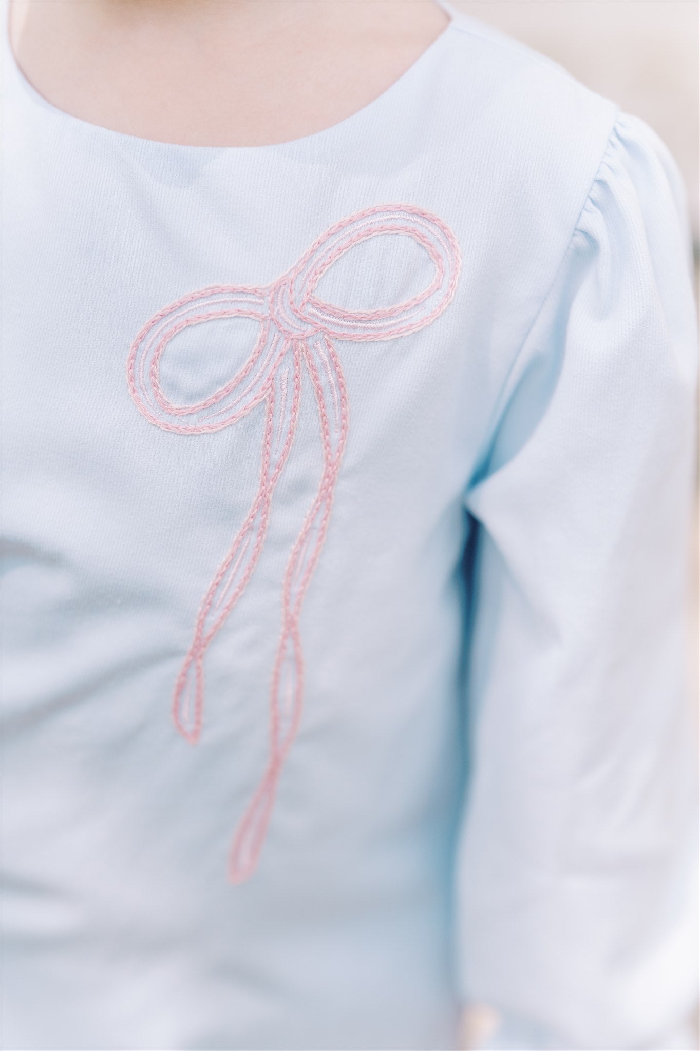 Brooklyn Bow Dress - Born Childrens Boutique