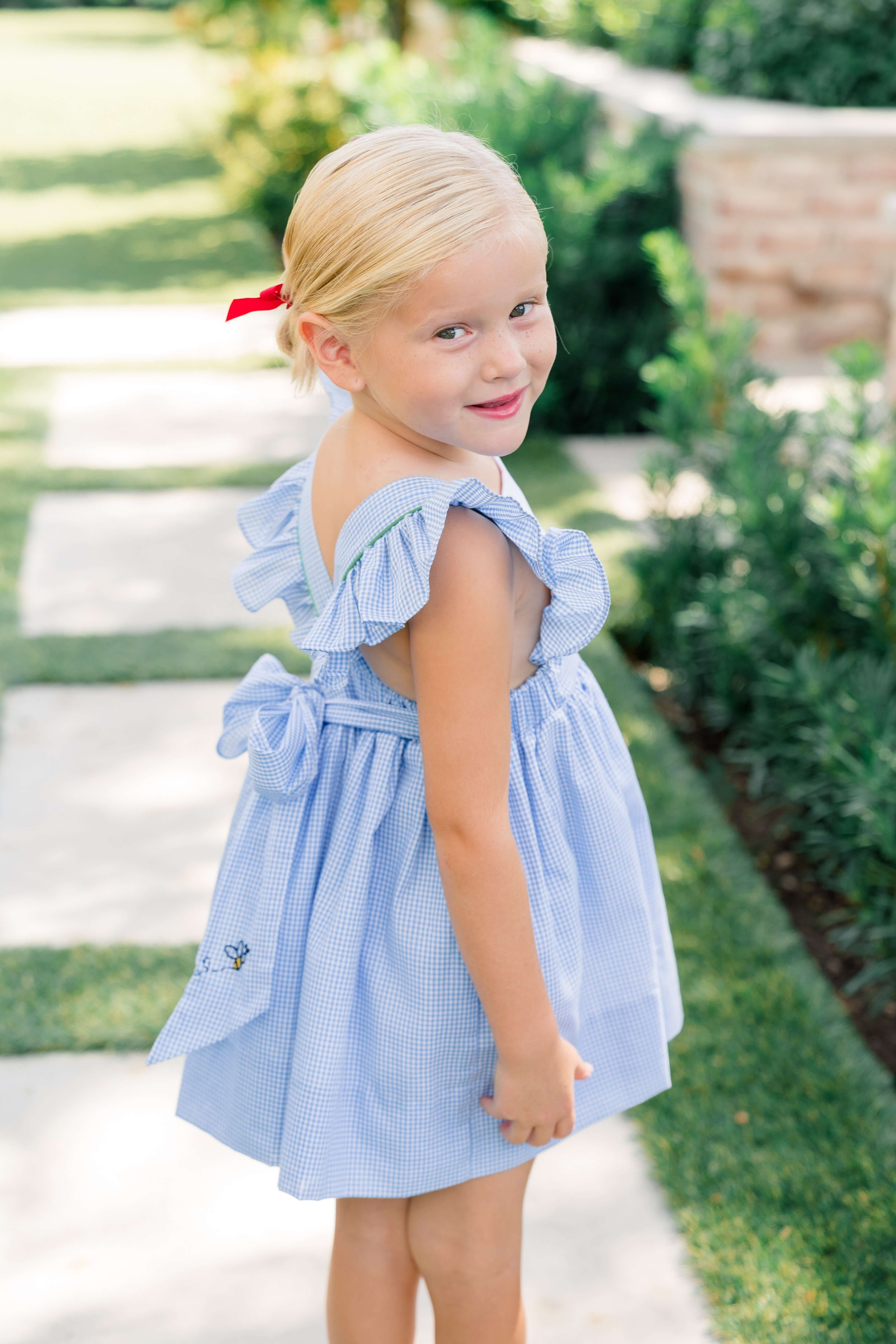 Bryar Bee Pinafore Dress - Born Childrens Boutique