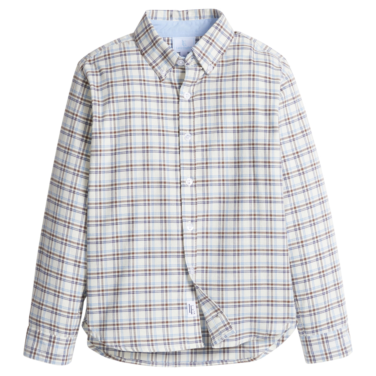 Button Down Shirt - Clarkson Plaid - Born Childrens Boutique