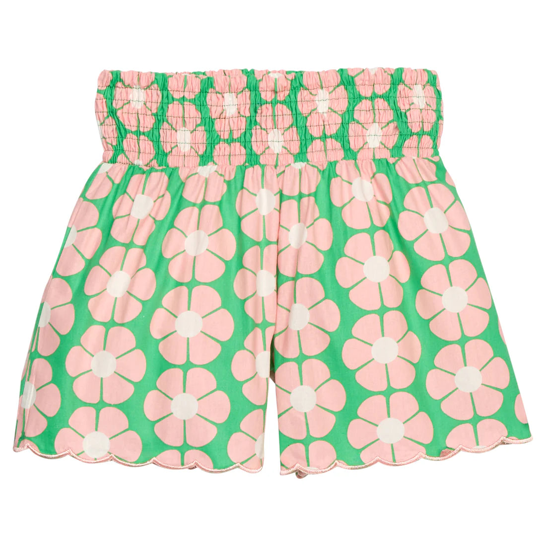 Shirred Shorts - Pimlico Punch - Born Childrens Boutique