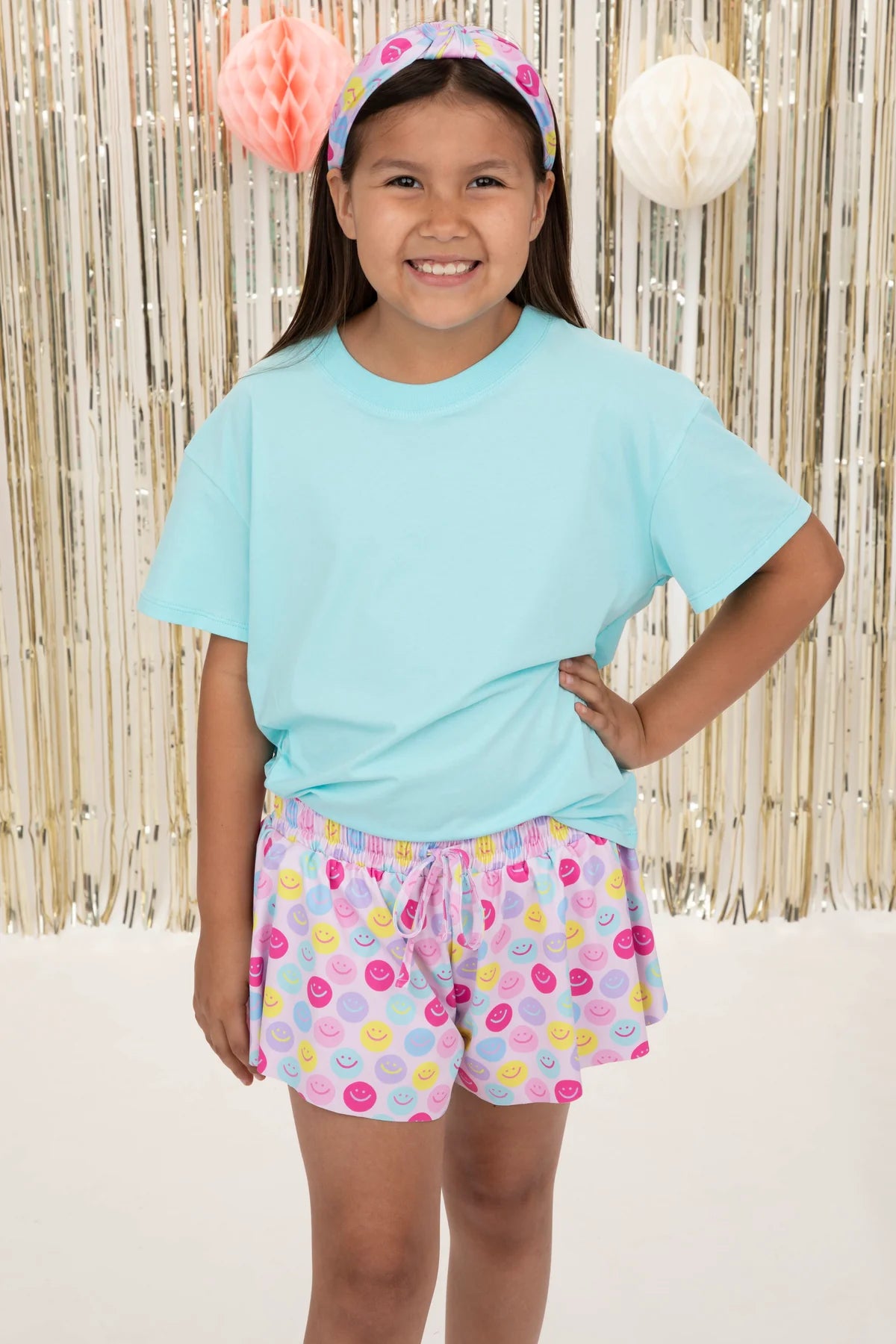 Boxy T in Sky Blue - Born Childrens Boutique
