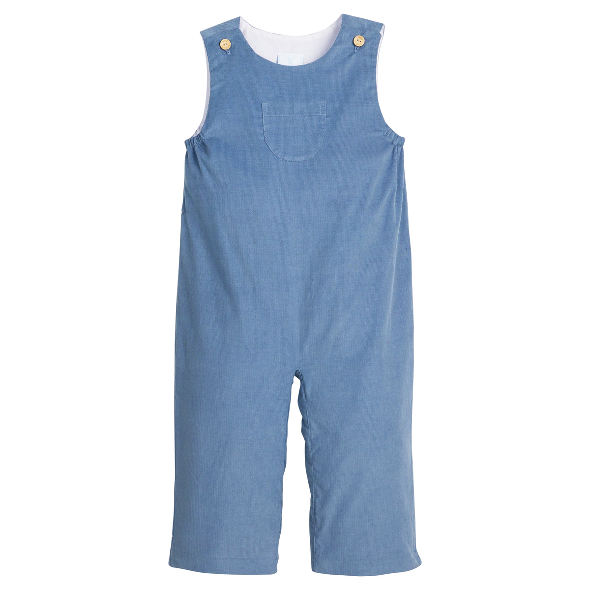 Campbell Overall - Stormy Blue Corduroy - Born Childrens Boutique