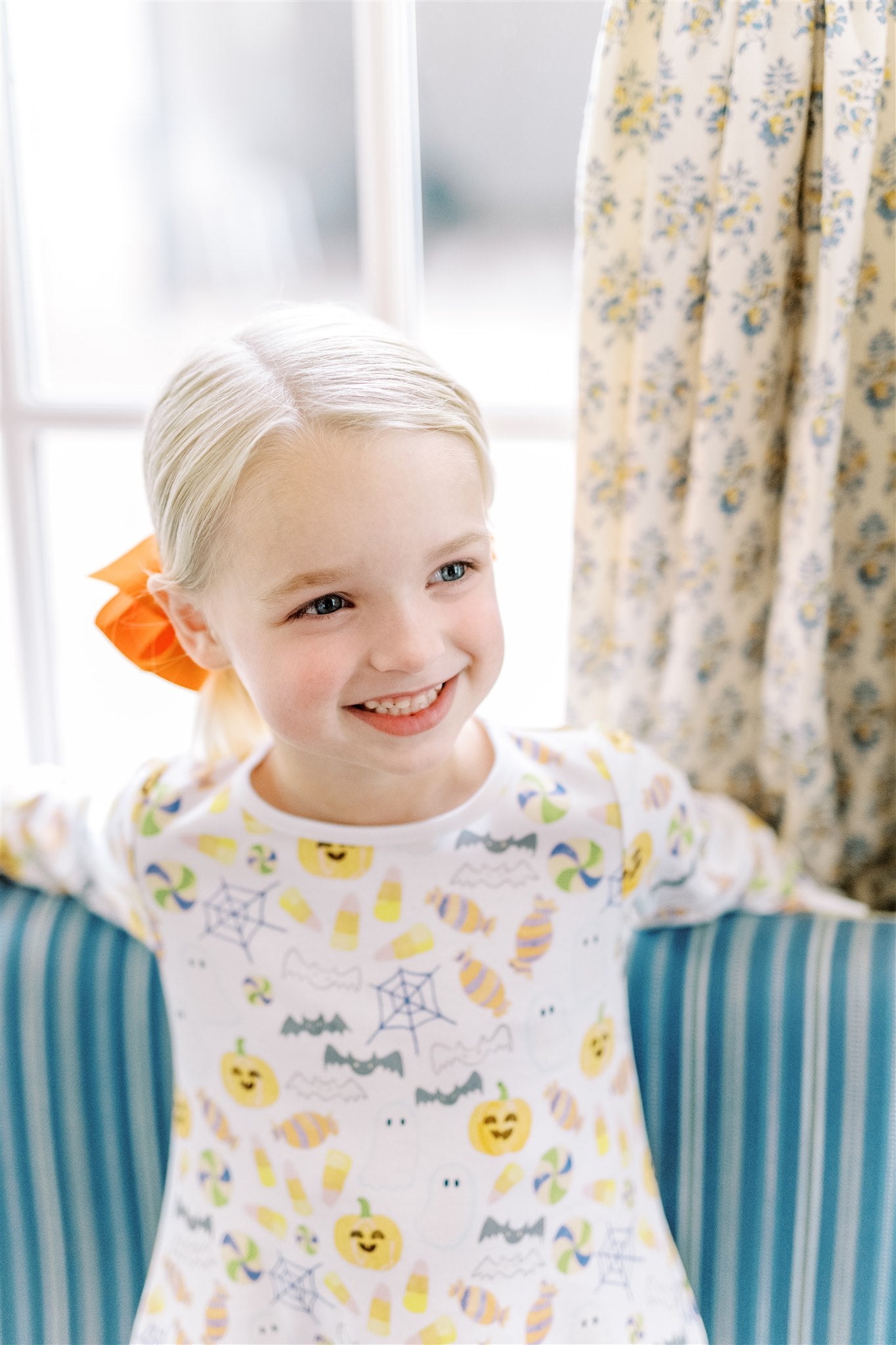 Pre-Order Candy Corn Play Dress - Born Childrens Boutique