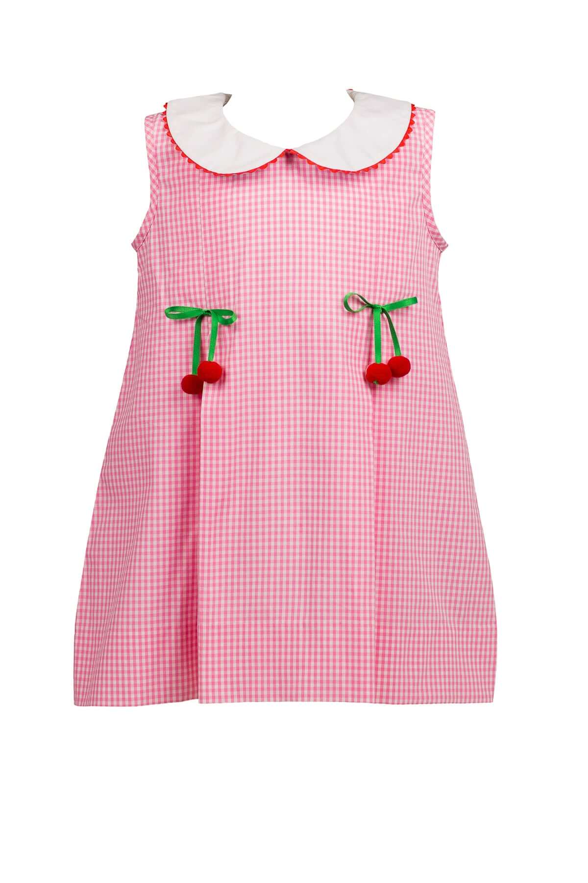 Cordelia Cherry Dress - Born Childrens Boutique