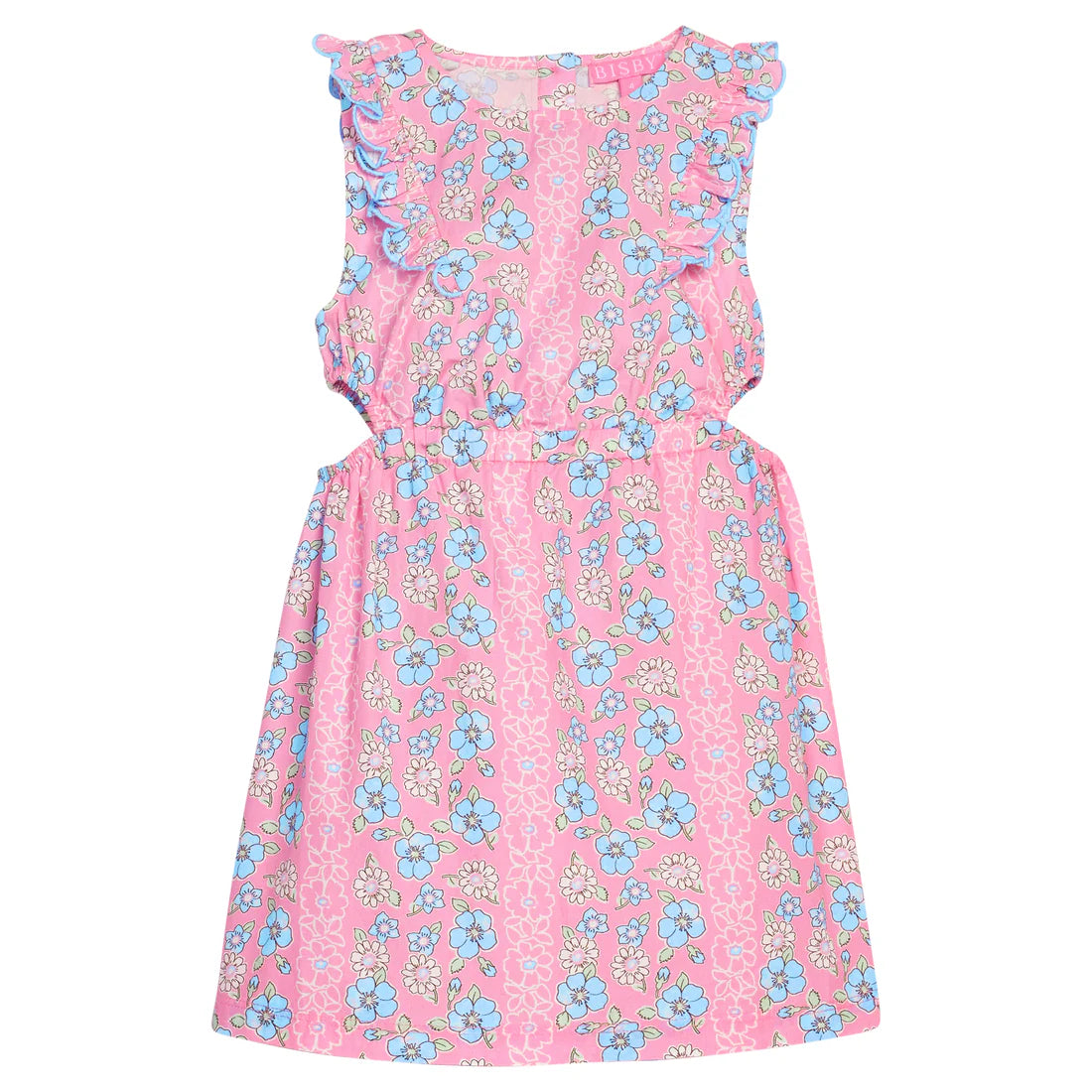 Cutout Dress - Spring Marquerite Floral - Born Childrens Boutique