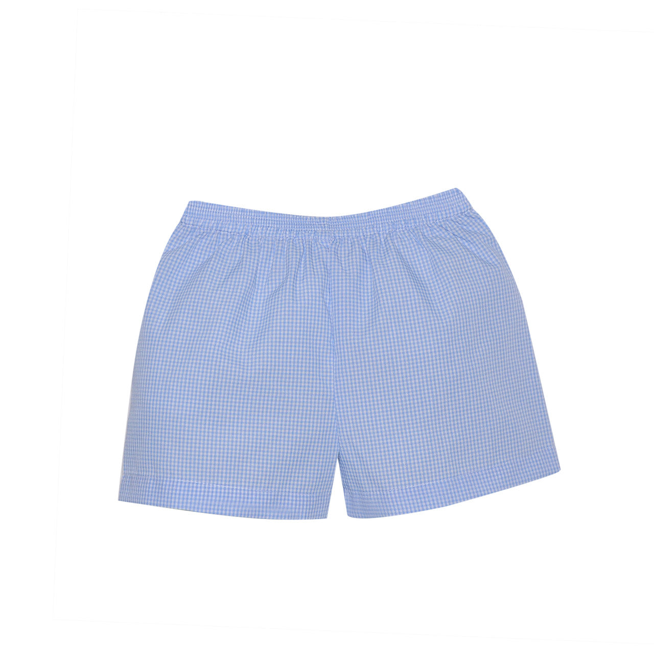 Bennet Boy Short Blue Gingham - Born Childrens Boutique