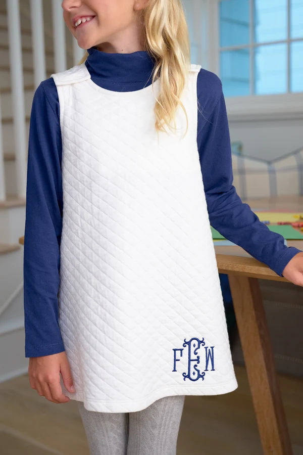 Tatum's Turtleneck Nantucket Navy - Born Childrens Boutique
