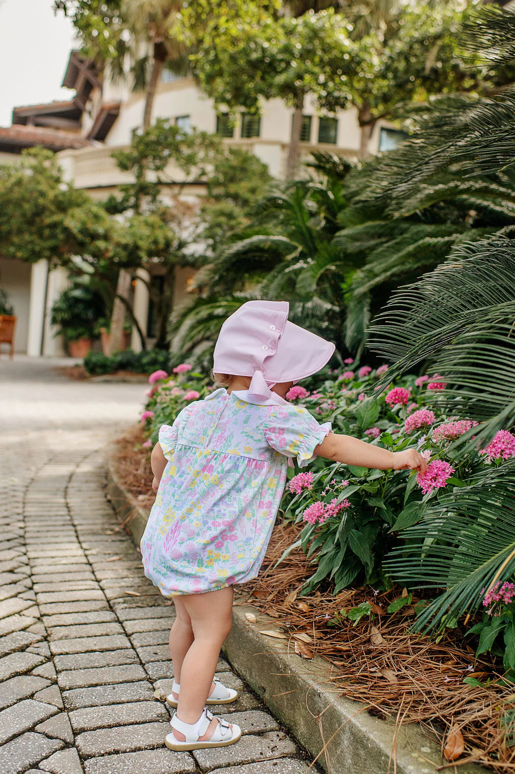 Beaufort Bonnet - Palm Beach Pink - Born Childrens Boutique