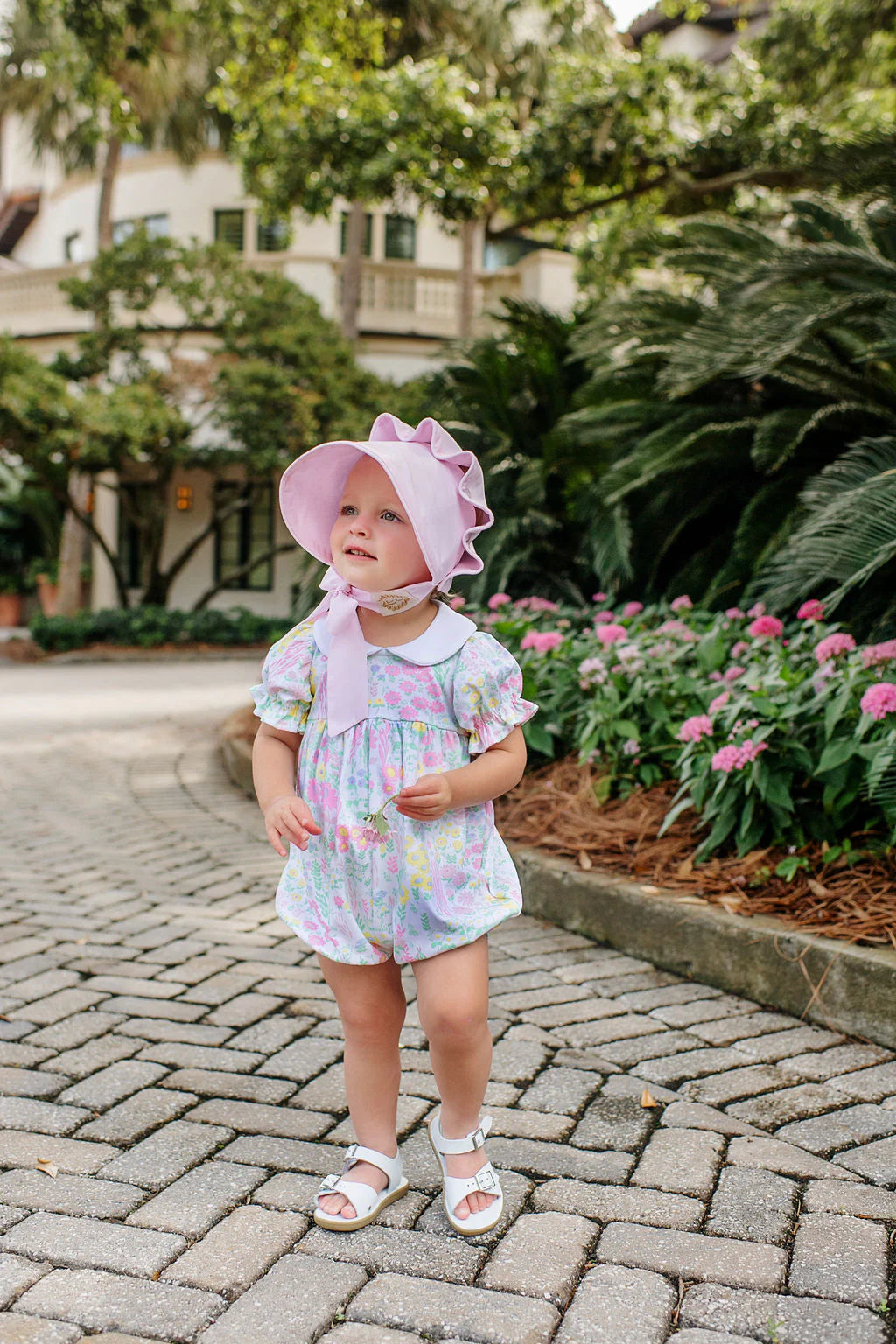 Beaufort Bonnet - Palm Beach Pink - Born Childrens Boutique
