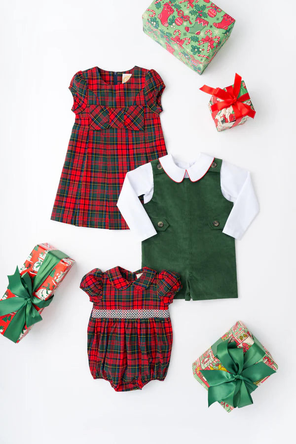 Darcy Dress - Paces Mill Plaid - Born Childrens Boutique