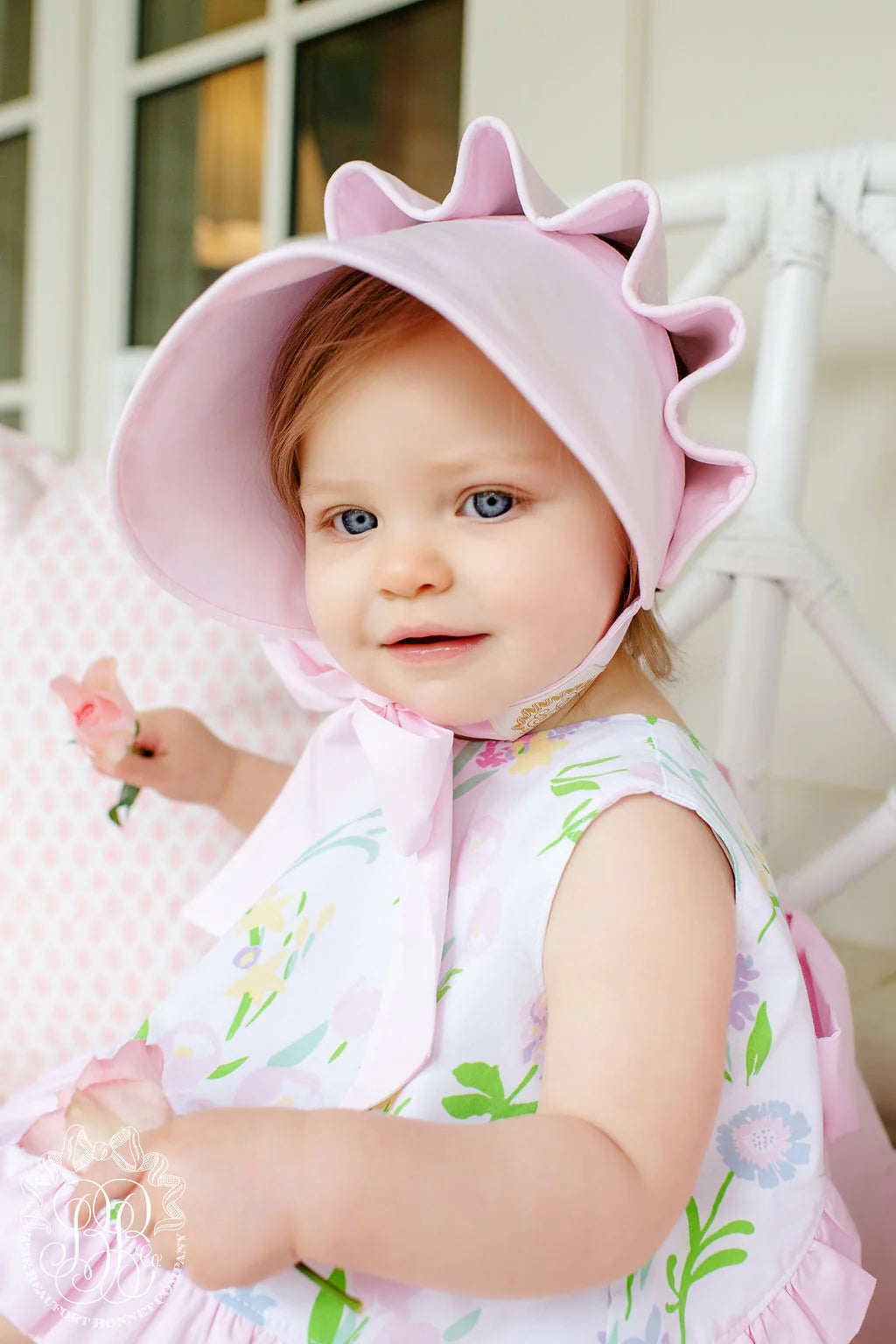 Beaufort Bonnet - Palm Beach Pink - Born Childrens Boutique