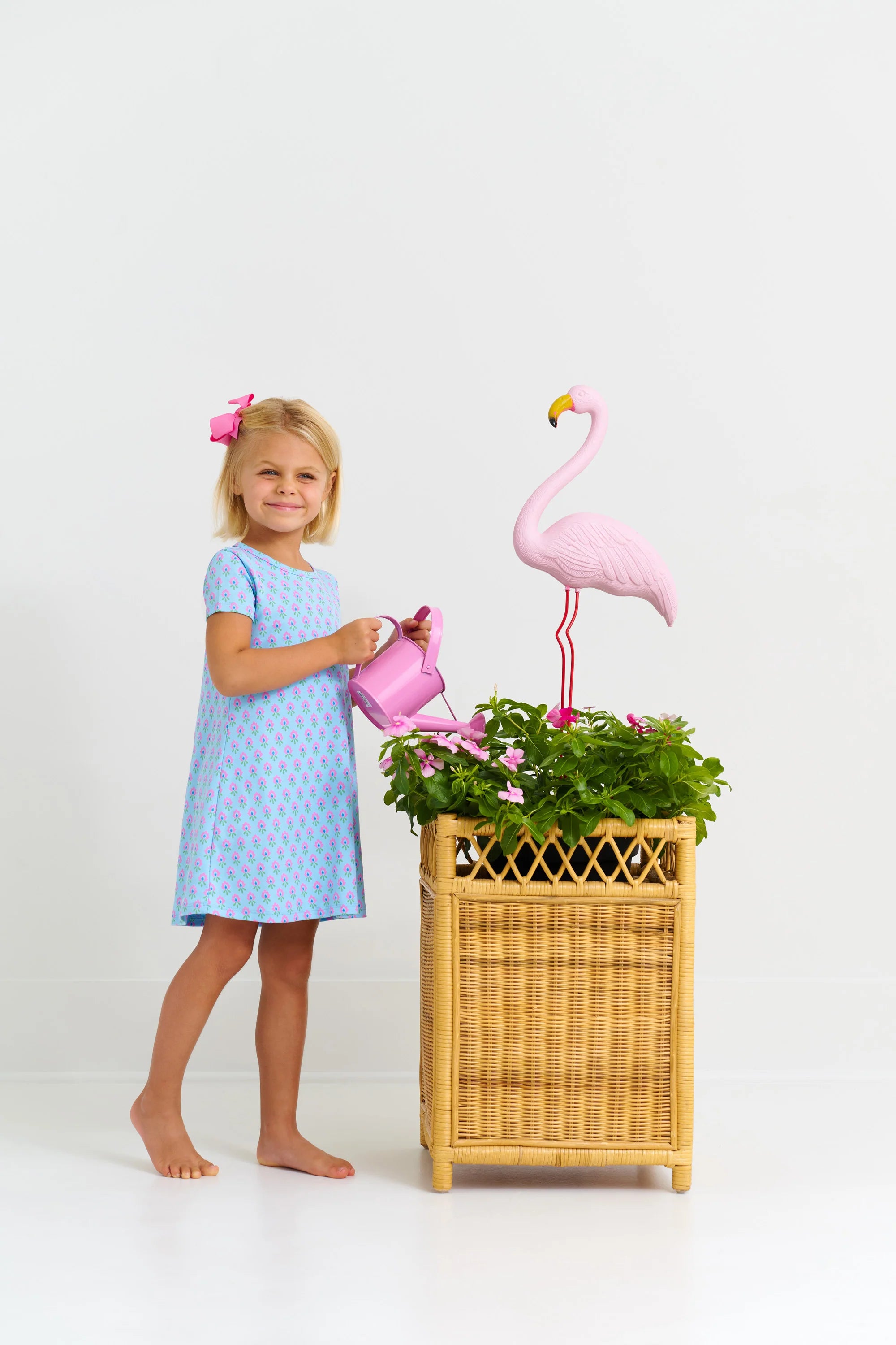 Polly Play Dress - Holly Hills Hand Block - Born Childrens Boutique