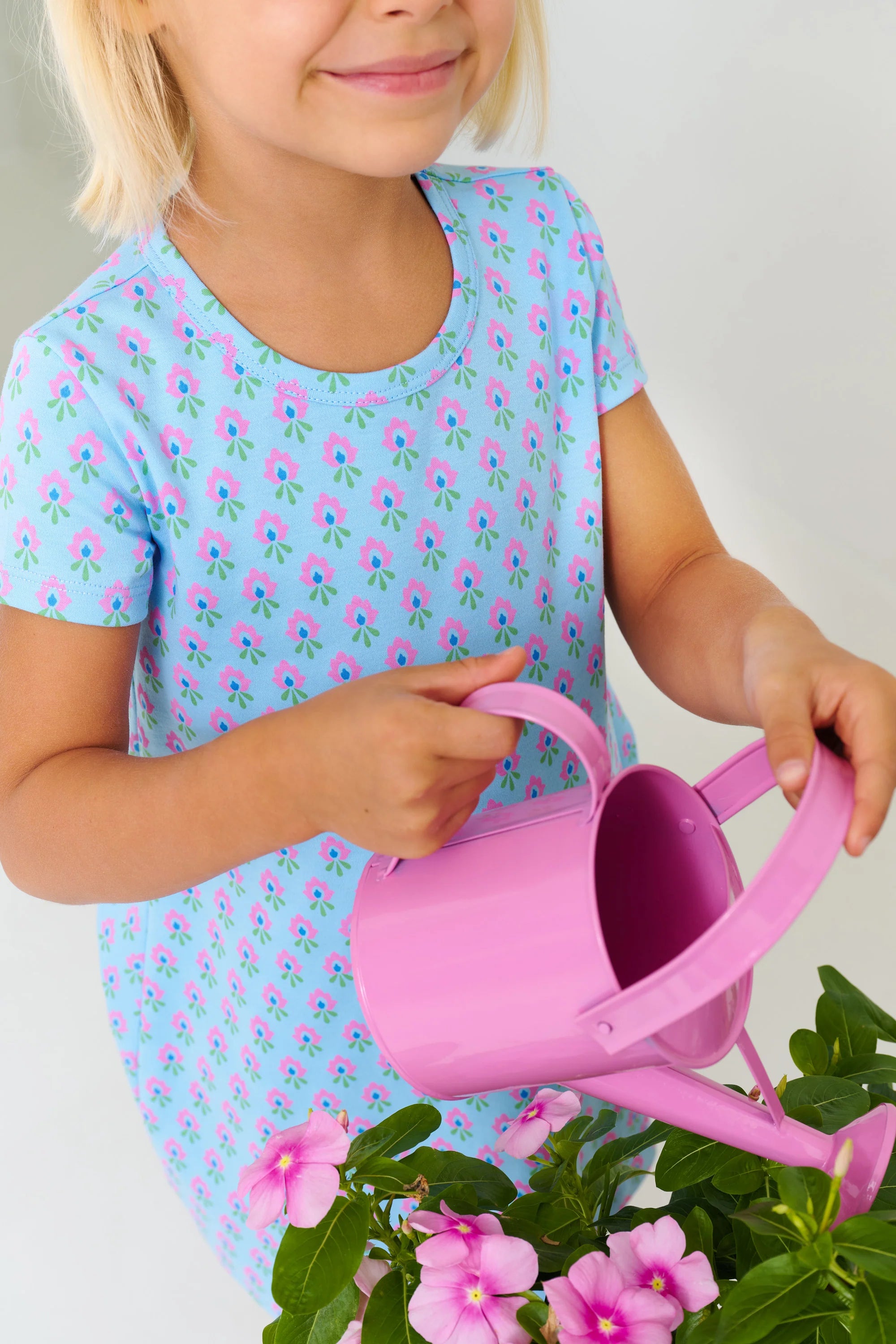 Polly Play Dress - Holly Hills Hand Block - Born Childrens Boutique