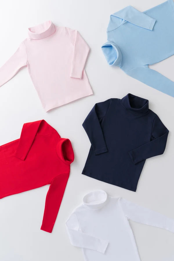 Tatum's Turtleneck Nantucket Navy - Born Childrens Boutique