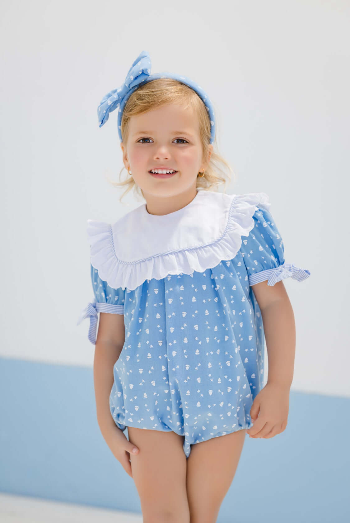 Blue Sea Romper - Born Childrens Boutique