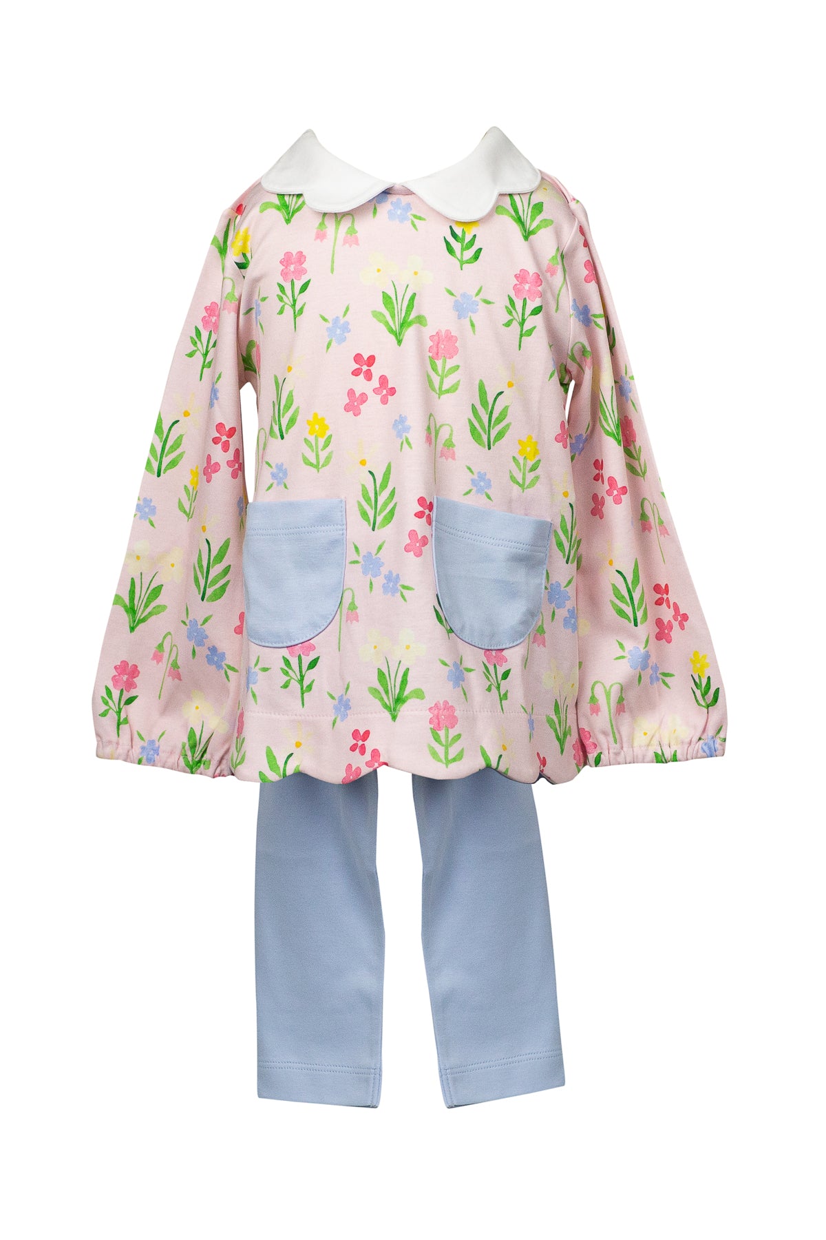 English Garden Tunic Set - Born Childrens Boutique