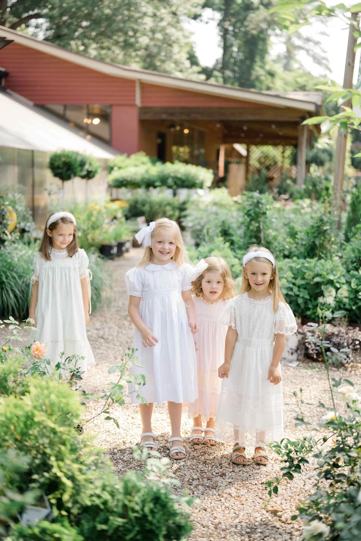 Ceremony Tuile Swiss Dot Sailor Bow, Ivory - Born Childrens Boutique