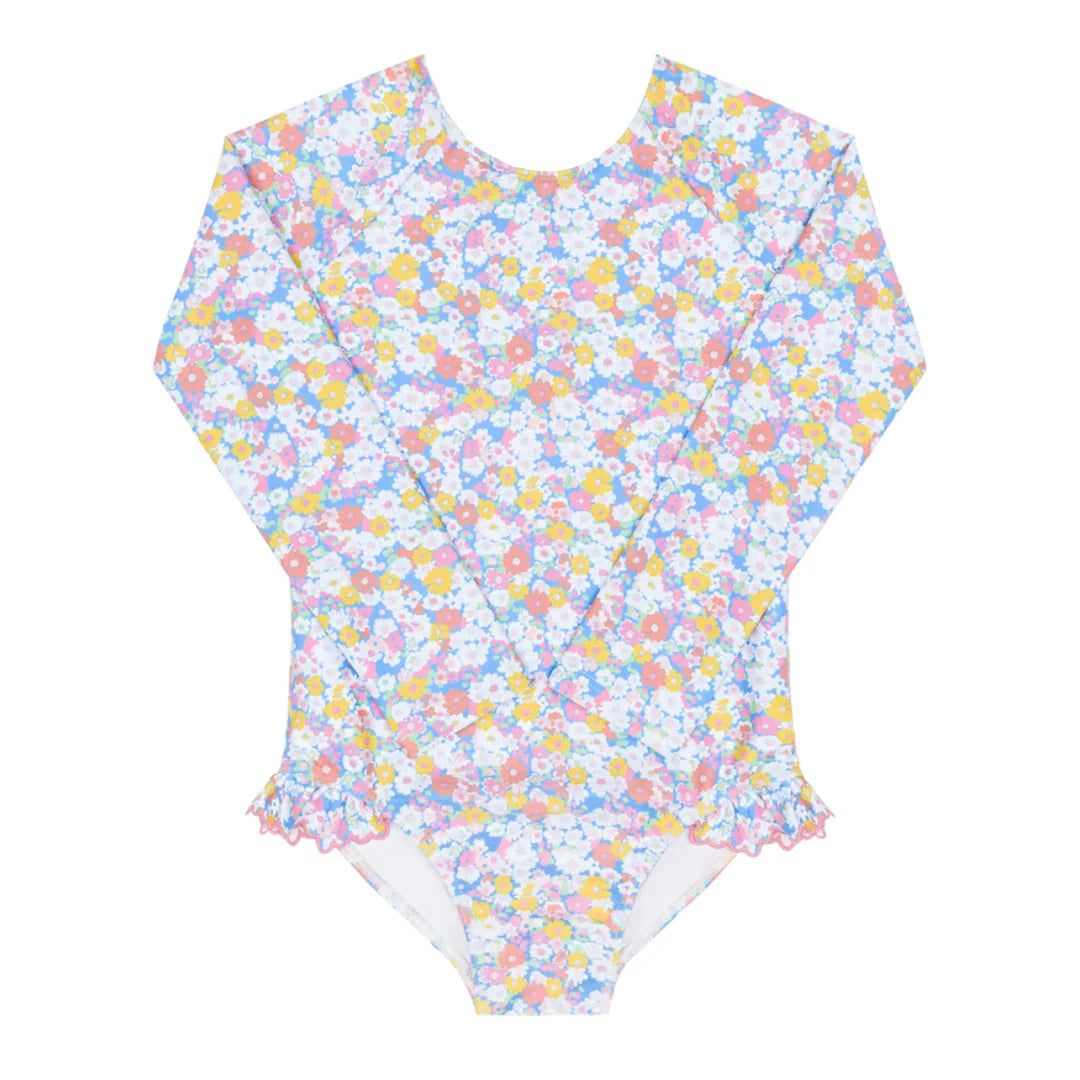 Jasmine Blossom Rashguard One Piece - Born Childrens Boutique