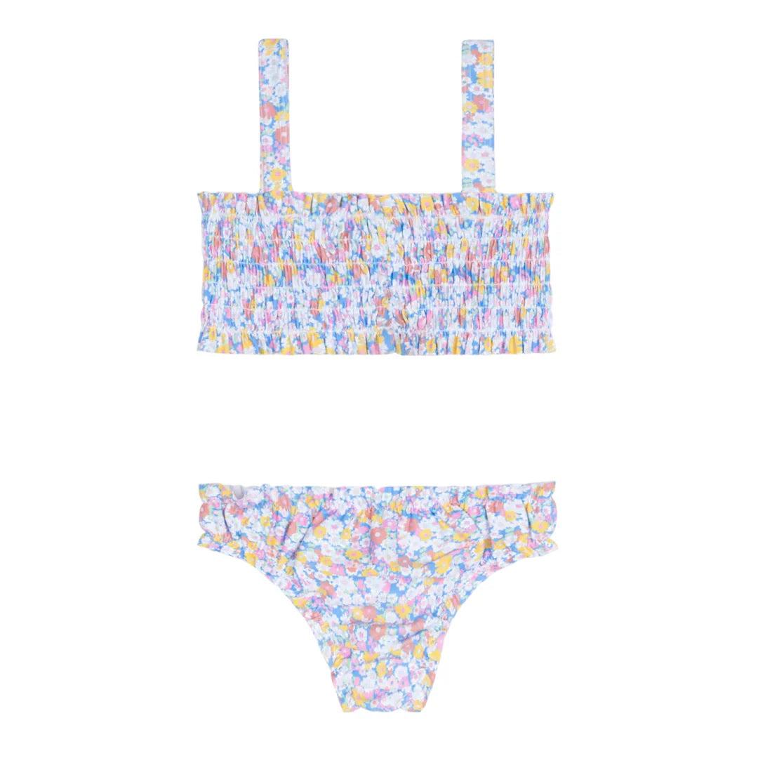 Jasmine Blossom Smocked Bikini - Born Childrens Boutique