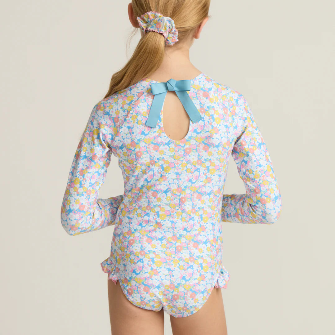 Jasmine Blossom Rashguard One Piece - Born Childrens Boutique