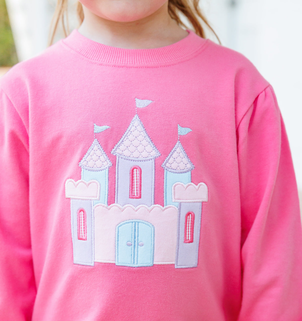 French Terry Pullover - Castle - Born Childrens Boutique