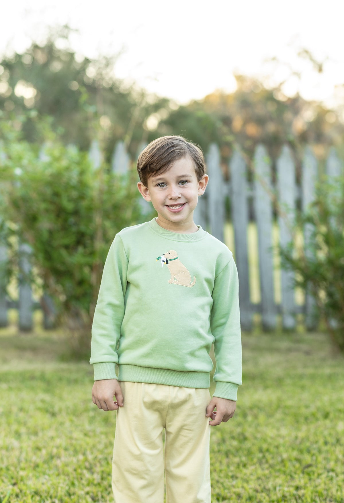 French Terry Pullover - Dog - Born Childrens Boutique