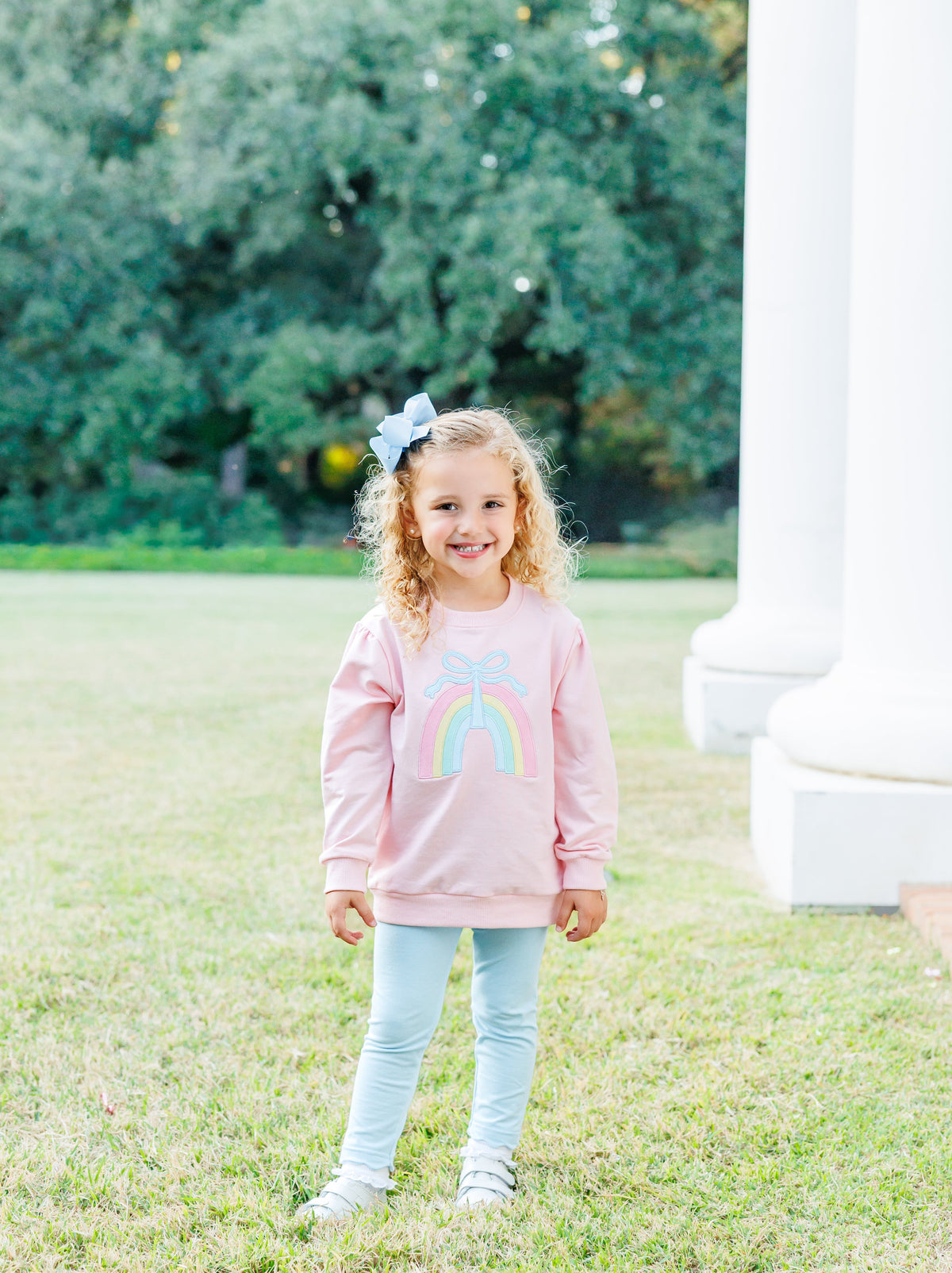 French Terry Pullover - Rainbow - Born Childrens Boutique