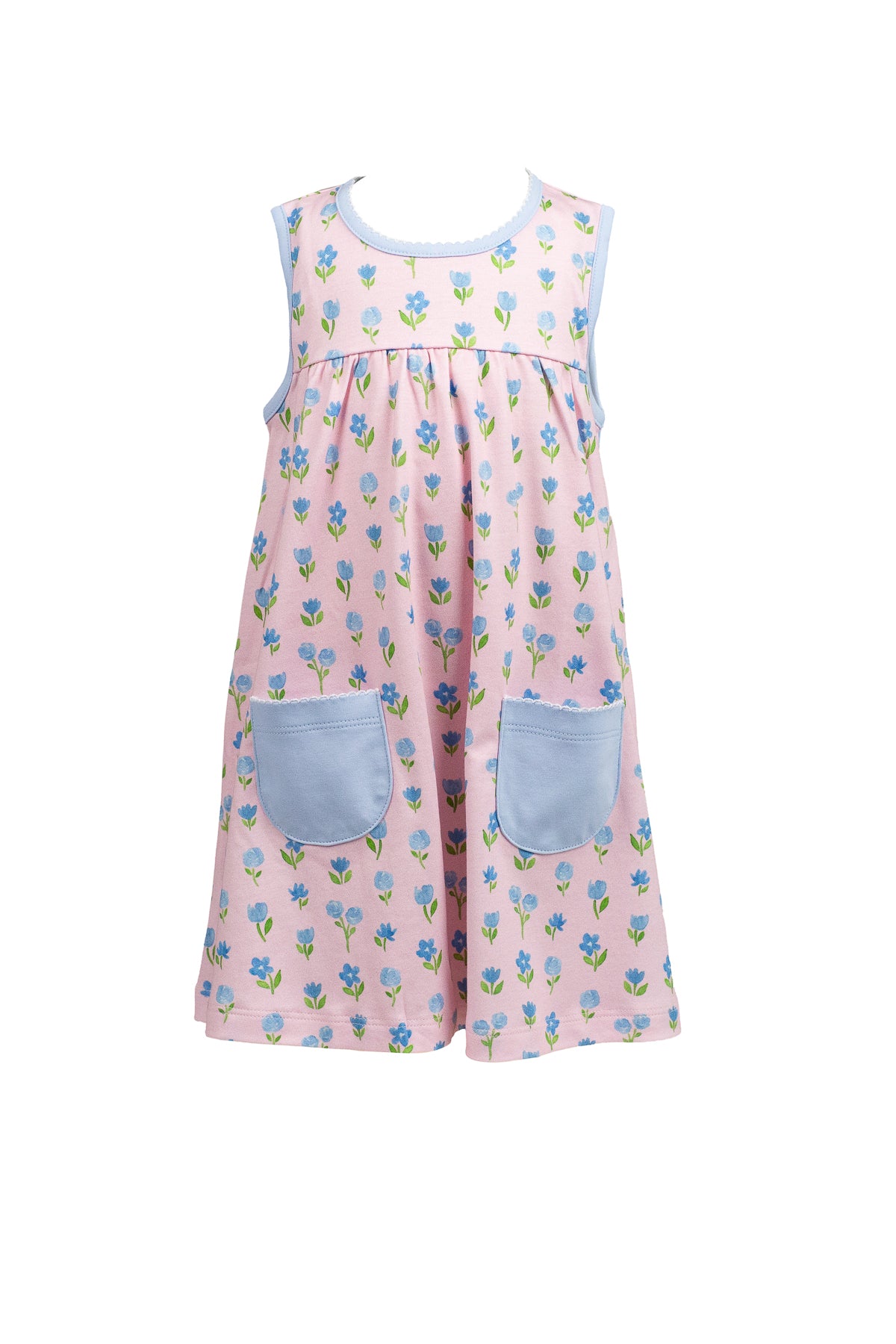 Sleeveless Dress - Gardenia - Born Childrens Boutique