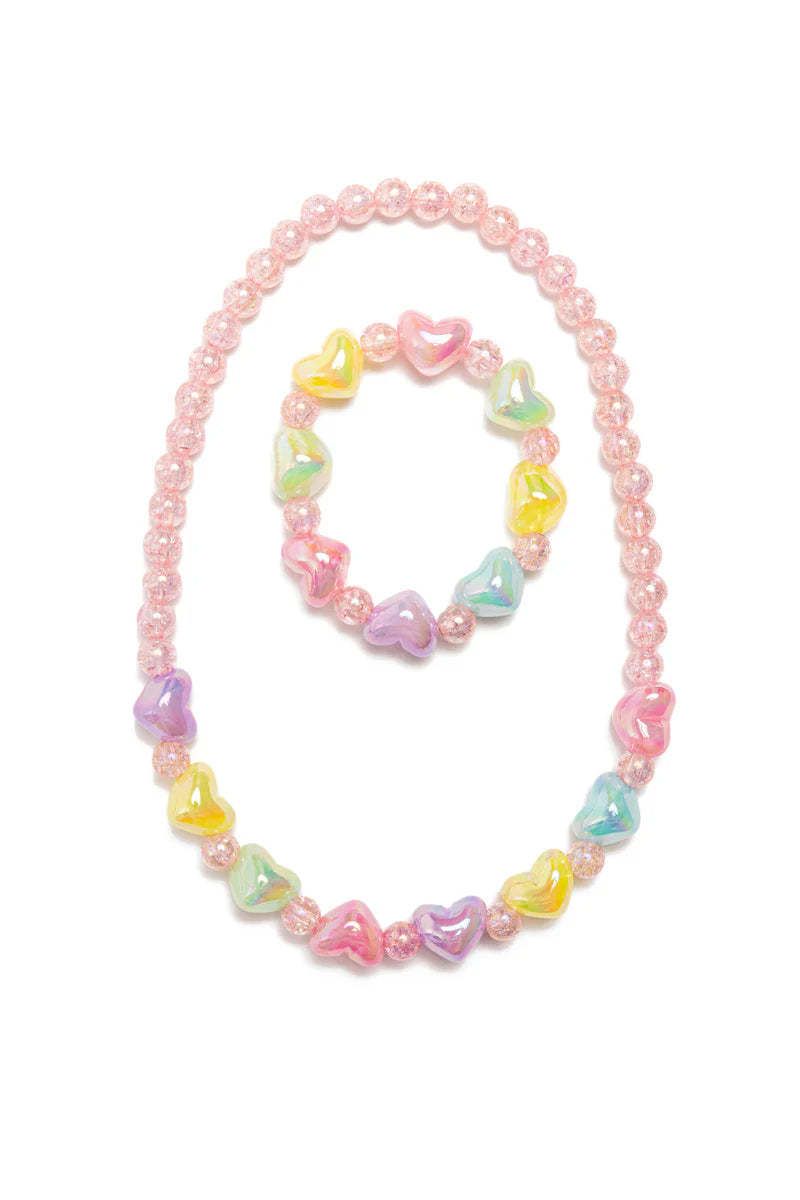 Bauble Bliss Necklace & Bracelet Set - Born Childrens Boutique