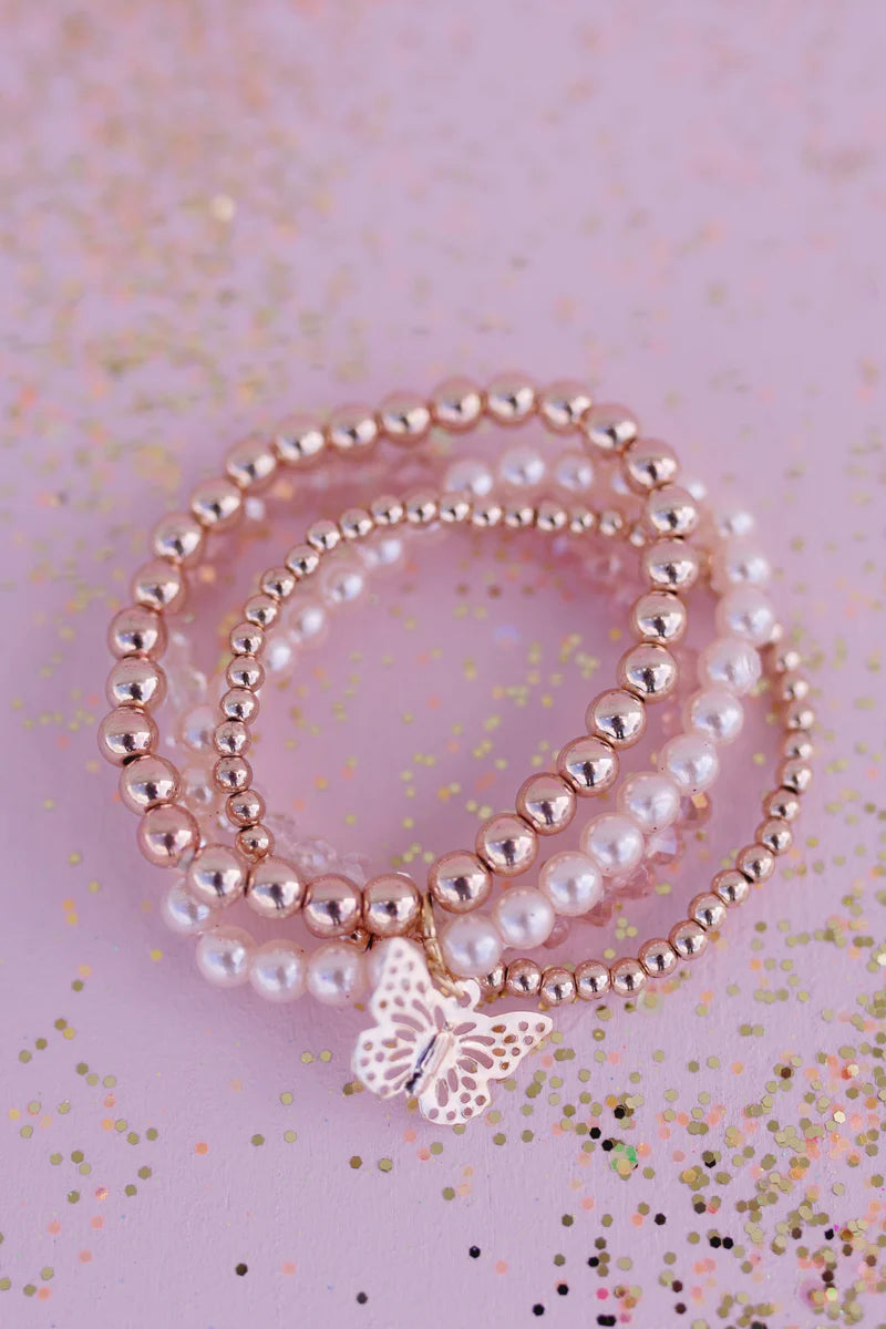 Blush Crush Bracelet Set - Born Childrens Boutique