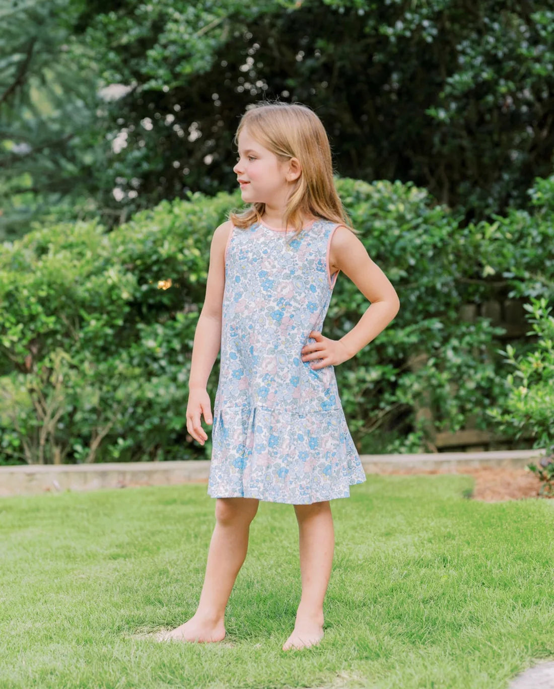 Livvy Tennis Dress in Posy Patch