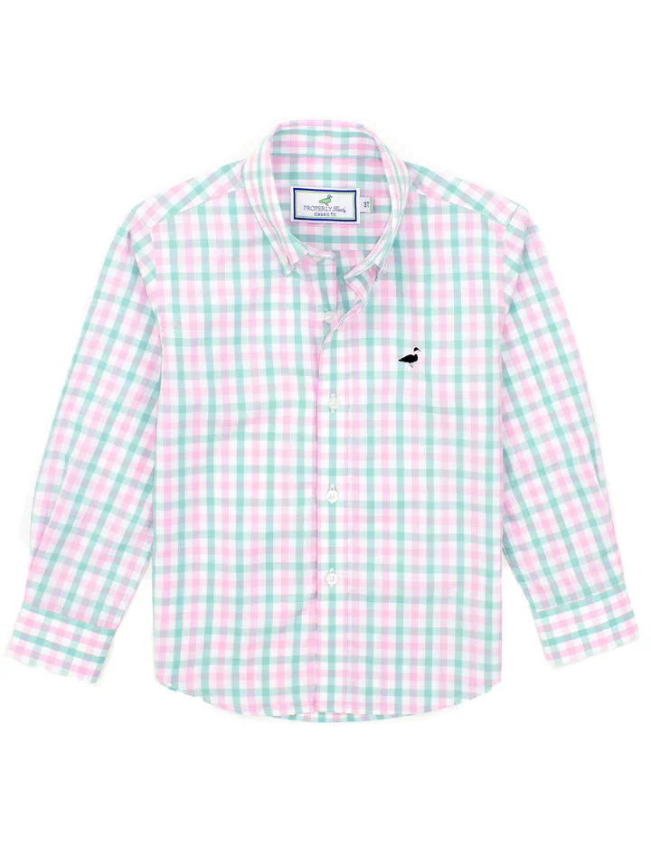 LD Seasonal Sportshirt Rosemary - Born Childrens Boutique