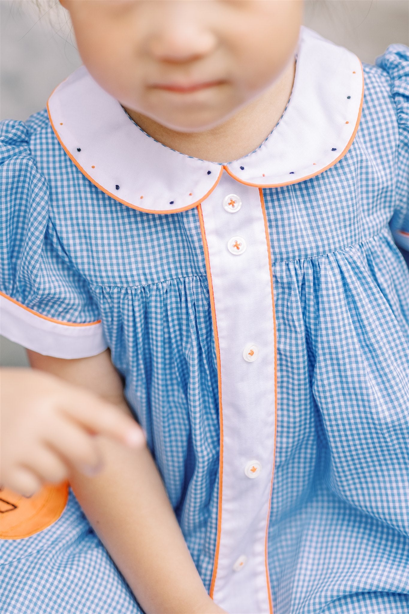Pre-Order Jackie Pumpkin Dress - Born Childrens Boutique