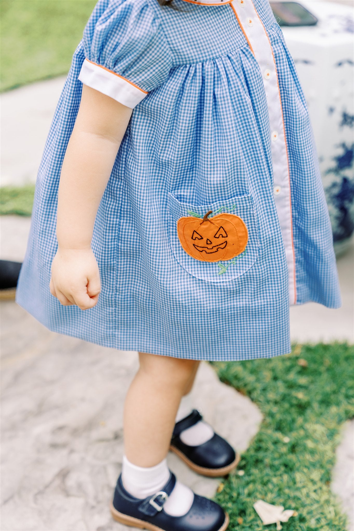 Pre-Order Jackie Pumpkin Dress - Born Childrens Boutique