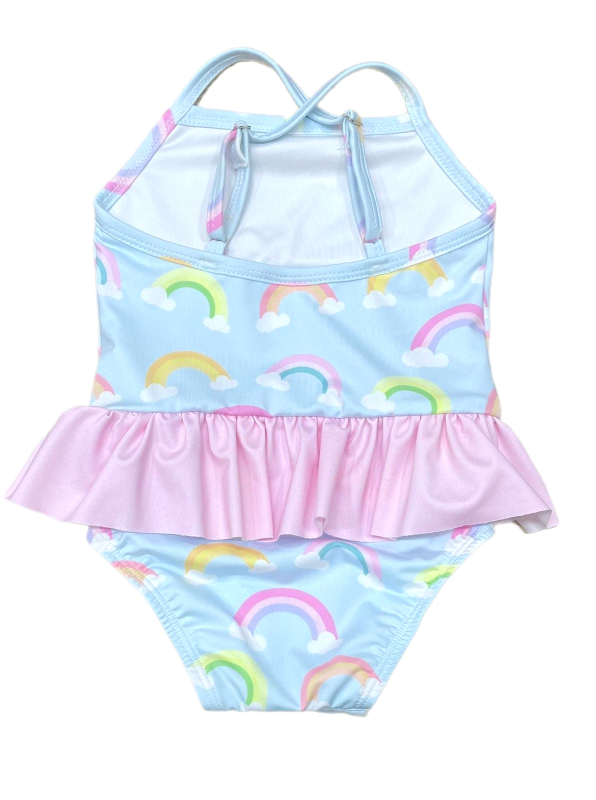 Lainey One Piece Swim - Rainbow - Born Childrens Boutique