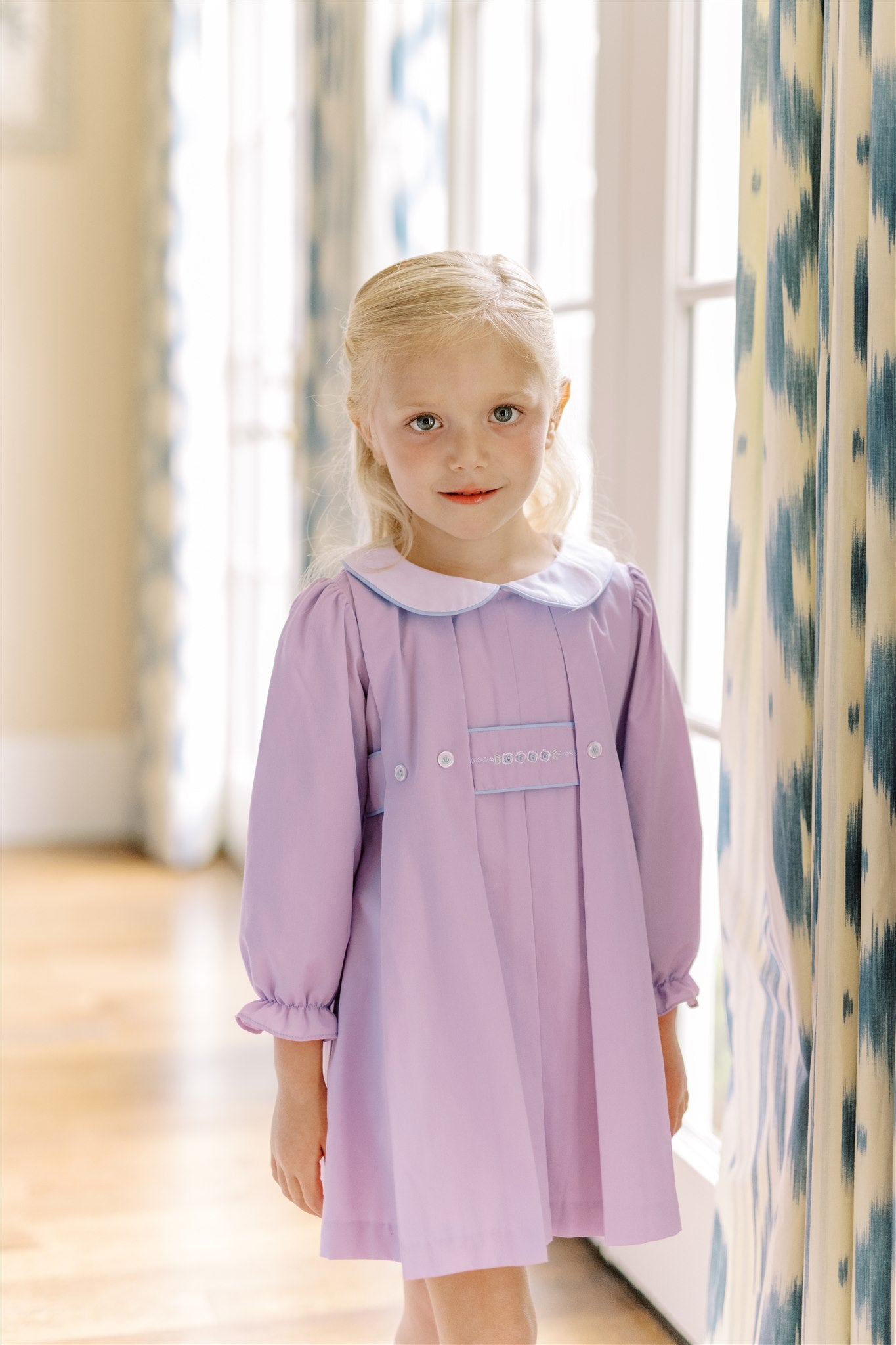 Leanne Long Sleeve Dress - Born Childrens Boutique