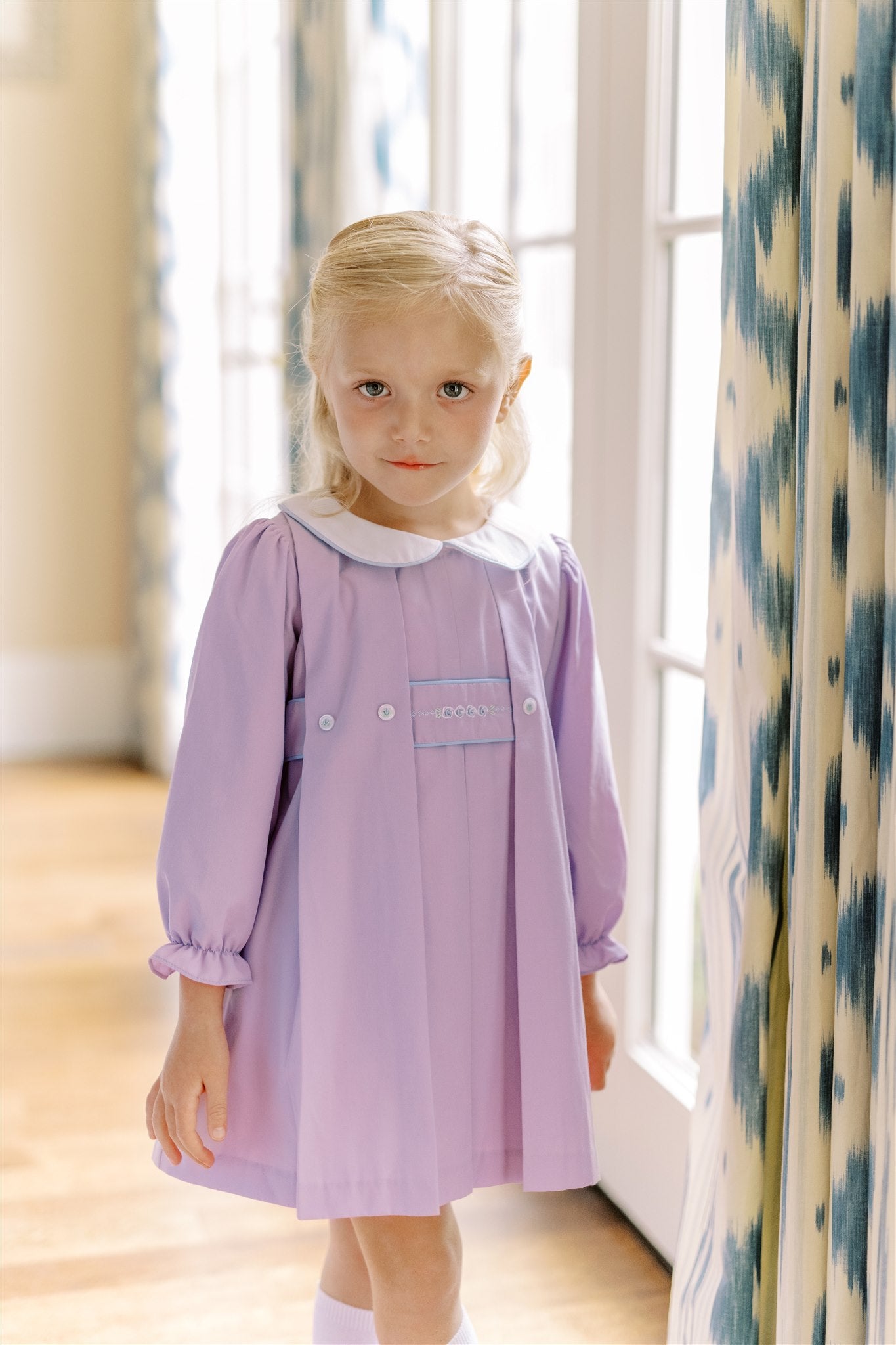 Leanne Long Sleeve Dress - Born Childrens Boutique