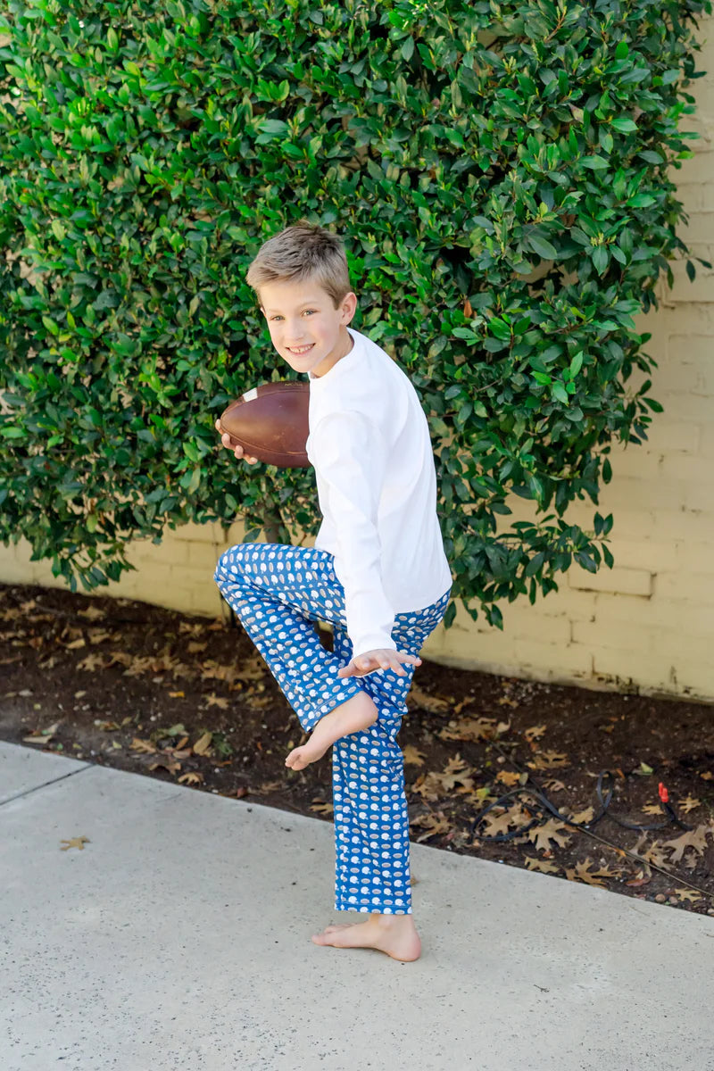 Beckett Boy Hangout Pant - Firstdown Football - Born Childrens Boutique