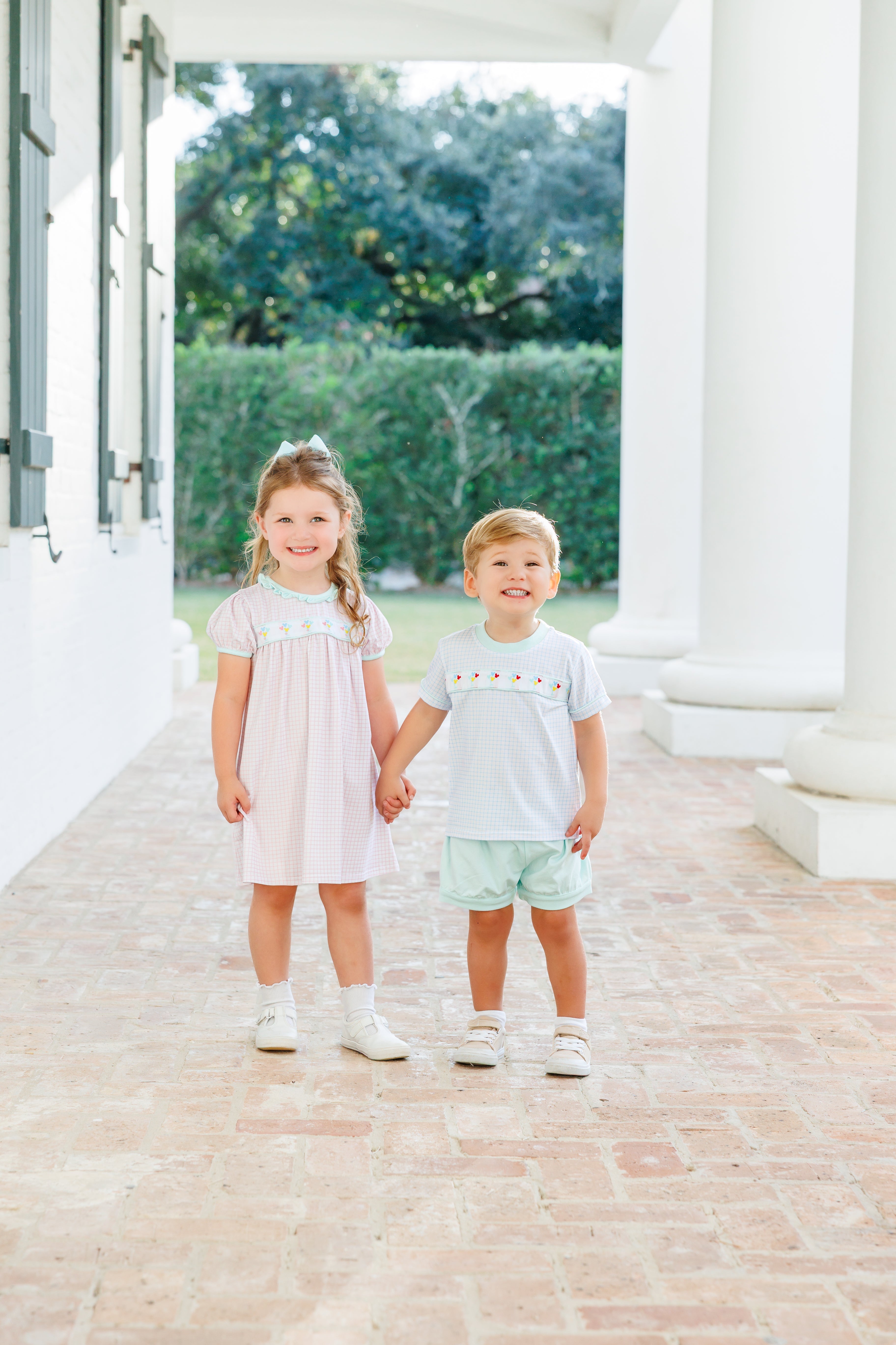 Magical Balloons Banded Short Set