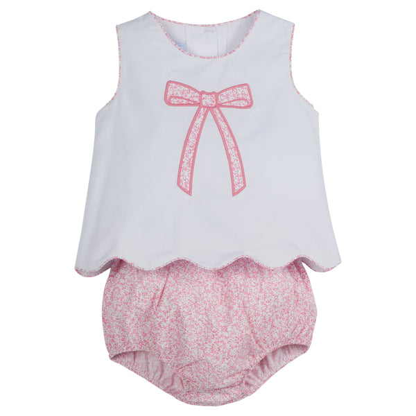 Odette Diaper Set - Pink Vinings - Born Childrens Boutique